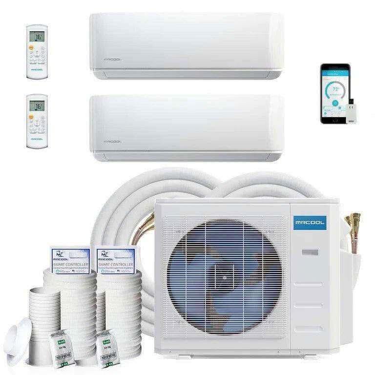 MRCOOL DIY Mini Split - 21,000 BTU 2 Zone Ductless Air Conditioner and Heat Pump, DIY-B-218HP0912 - Image 7