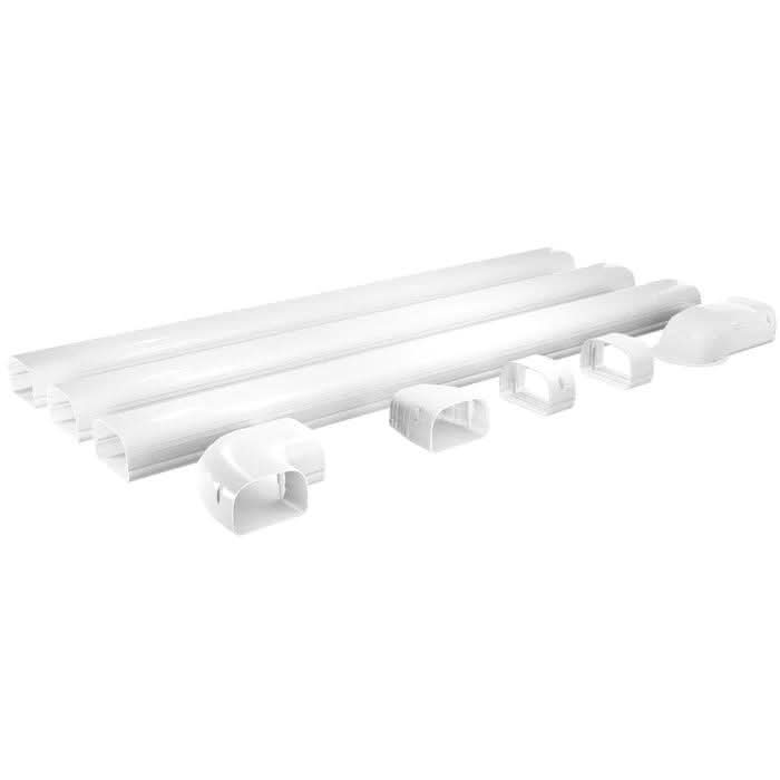 MRCOOL LineGuard 4.5-Inch 16-Piece Complete Line Set Cover Kit for Ductless Mini-Split or Central System (MLG450) - Image 3