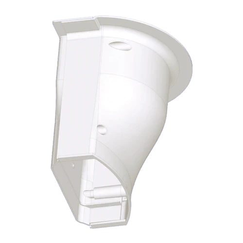 Fortress 4.5" Soffit Inlet – White (84114) | Lineset Cover Intake | MRCOOL Compatible - Image 4